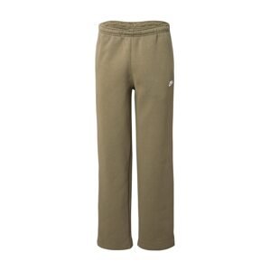 Nike Sportswear Nohavice 'CLUB'  olivová