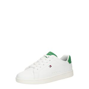 TOMMY HILFIGER Tenisky  zelená / biela
