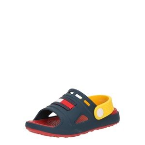 TOMMY HILFIGER Otvorená obuv  námornícka modrá / žltá / červená / biela