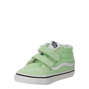 VANS Tenisky 'SK8-Mid Reissue'  pastelovo zelená / biela