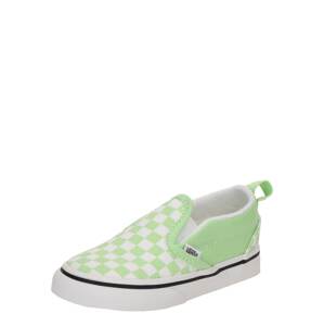 VANS Tenisky 'COLOR THEORY CHECKERBOARD'  limetová / biela