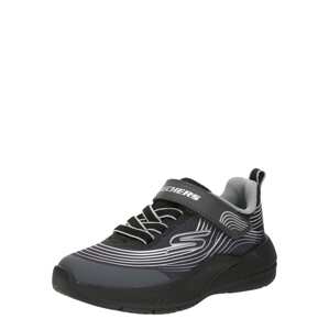 Skechers Kids Tenisky 'MICROSPEC ADVANCE'  sivá / tmavosivá / čierna / biela