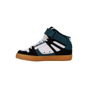 DC Shoes Športová obuv 'PURE'  tmavozelená / čierna / biela
