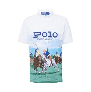 Polo Ralph Lauren Tričko  modrá / hnedá / zelená / biela