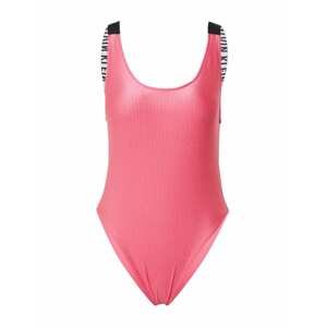 Calvin Klein Swimwear Jednodielne plavky  ružová / čierna