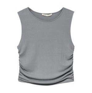 Pull&Bear Top  dymovo šedá