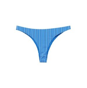 Pull&Bear Bikinové nohavičky  modrá / svetlomodrá / biela