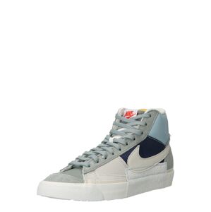 Nike Sportswear Členkové tenisky 'BLAZER MID PRO CLUB'  béžová / námornícka modrá / svetlomodrá / mätová