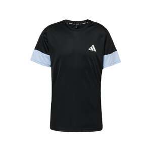 ADIDAS PERFORMANCE Funkčné tričko  svetlomodrá / zelená / čierna / biela