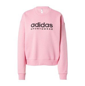 ADIDAS SPORTSWEAR Športová mikina 'All Szn Fleece Graphic'  ružová / čierna