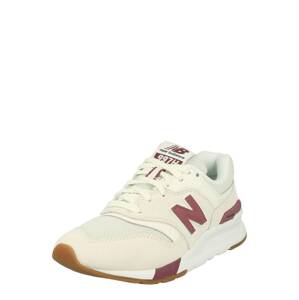 new balance Nízke tenisky '997'  burgundská / prírodná biela