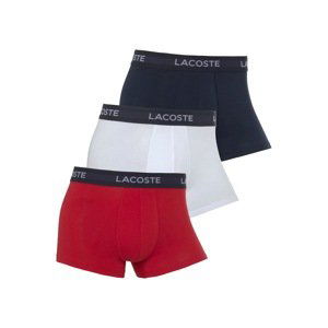 LACOSTE Boxerky  tmavomodrá / červená / biela