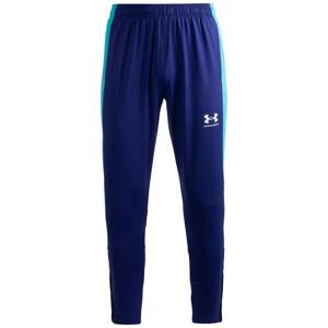 UNDER ARMOUR Športové nohavice  tyrkysová / tmavomodrá / biela