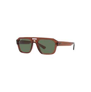 Ray-Ban Slnečné okuliare '0RB4397 54 667882'  hnedá / zelená