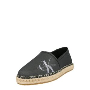 Calvin Klein Jeans Espadrilky  fialová / čierna