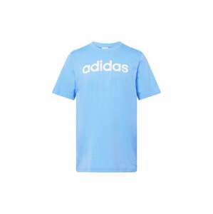 ADIDAS SPORTSWEAR Funkčné tričko 'Essentials'  nebesky modrá / biela