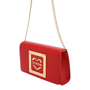 Love Moschino Taška cez rameno  zlatá / ohnivo červená