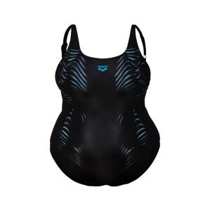 ARENA Športové jednodielne plavky 'IMPRINT Plus'  tyrkysová / azúrová / čierna
