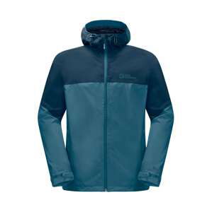 JACK WOLFSKIN Outdoorová bunda 'Weiltal'  nebesky modrá / petrolejová