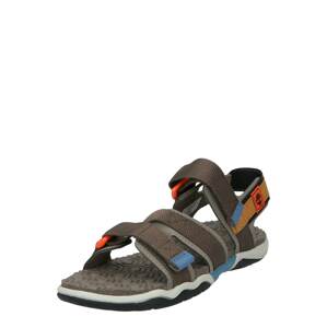 TIMBERLAND Otvorená obuv 'Adventure Seeker'  modrá / karamelová / kaki