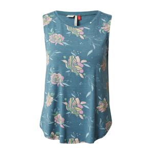 Ragwear Top 'VALENCA'  tmavobéžová / smaragdová