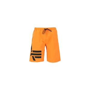 ALPHA INDUSTRIES Športové nohavice  oranžová