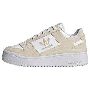 ADIDAS ORIGINALS Nízke tenisky 'Forum Bold'  béžová / biela