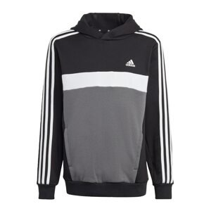 ADIDAS PERFORMANCE Športová mikina 'Tiberio'  tmavosivá / čierna / biela