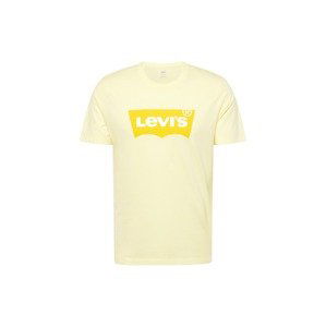 LEVI'S Tričko  svetložltá / oranžová / biela