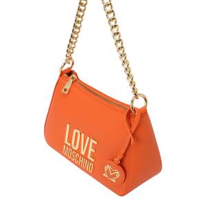 Love Moschino Taška cez rameno  zlatá / oranžová