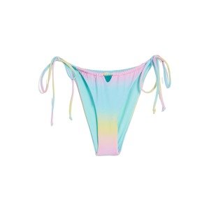 Bershka Bikinové nohavičky  svetlomodrá / žltá / fialová