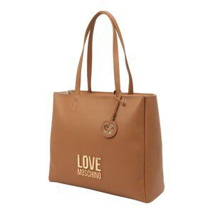 Love Moschino Shopper  farba ťavej srsti / zlatá