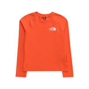 THE NORTH FACE Funkčné tričko 'AMPHIBIOUS'  oranžová / biela