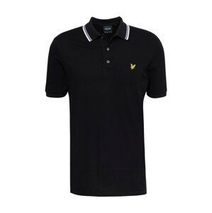 Lyle & Scott Tričko  čierna / šedobiela