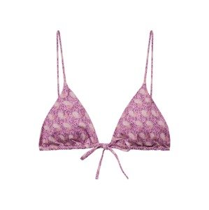 Pull&Bear Bikinový top  mätová / oranžová / ružová