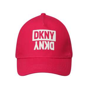 DKNY Klobúk  malinová / biela