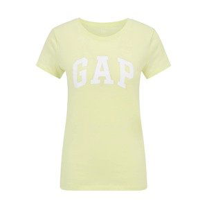 Gap Petite Tričko  svetložltá / biela