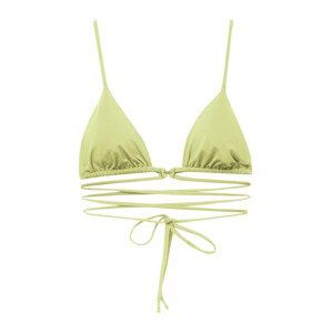 Pull&Bear Bikinový top  svetlozelená