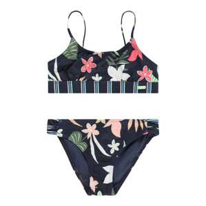 ROXY Bikiny  námornícka modrá / zelená / pastelovo červená / biela