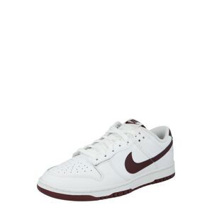 Nike Sportswear Nízke tenisky 'DUNK LOW RETRO'  burgundská / biela