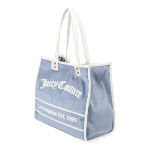 Juicy Couture Shopper 'Rosmarie'  dymovo modrá / strieborná / biela