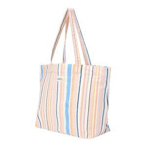 ROXY Plážová taška 'SWEETER THAN HONEY'  krémová / azúrová / marhuľová / ružová