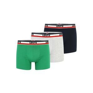 LEVI'S Boxerky  zelená / červená / čierna / biela