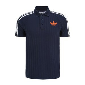 ADIDAS ORIGINALS Tričko  námornícka modrá / oranžová / biela