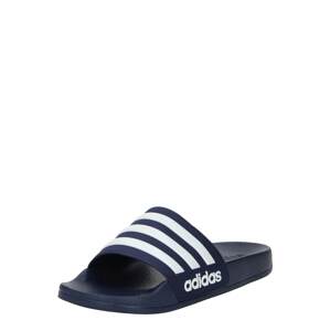 ADIDAS PERFORMANCE Plážové / kúpacie topánky 'Adilette'  tmavomodrá / biela