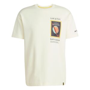 ADIDAS TERREX Funkčné tričko 'National Geographic'  svetlomodrá / žltá / čierna / biela