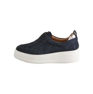 Next Slip-on obuv 'Signature Forever Comfort®'  námornícka modrá / tmavomodrá / bronzová