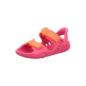 SUPERFIT Otvorená obuv 'SPLASH-S'  oranžová / svetloružová