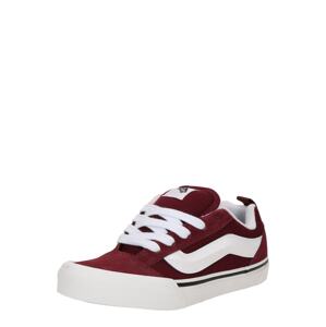 VANS Tenisky 'Knu Skool'  vínovo červená / tmavočervená