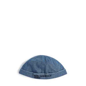 KARL LAGERFELD JEANS Čiapky  modrá denim / čierna
